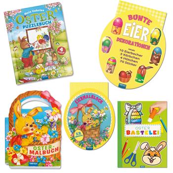 XL Mal- und Bastelset Ostern 5tlg.