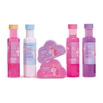 Set di prodotti da bagno per bambina: Unicorno, 6 pezzi