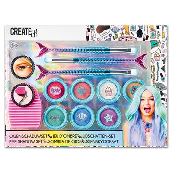 Set di trucco CREATEit! Eyeshadow per sirenette, 11 pezzi