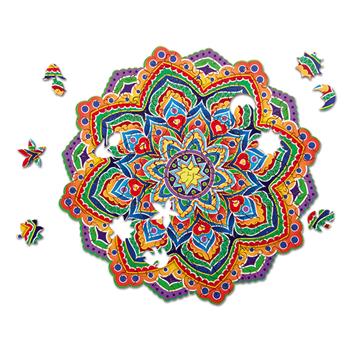 Puzzle en bois mandala Etoile