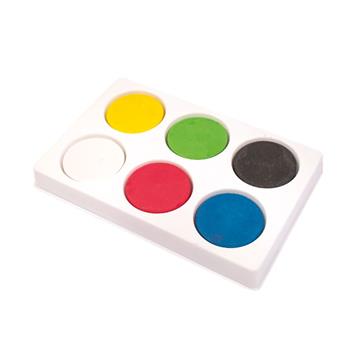 Palettes de pastilles de peinture, 12 pces