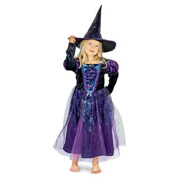 Costume de sorcière pour enfants, 2 pces
