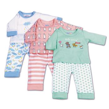 Puppen Pyjama Set 6tlg. Baby Love