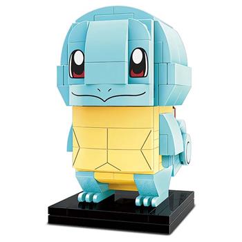 Set di assemblaggio Pokémon Squirtle, 129 pezzi