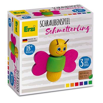 Schraubenspiel Schmetterling mit Flügelmutter