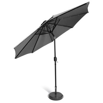 Parasol à LED pour le jardin