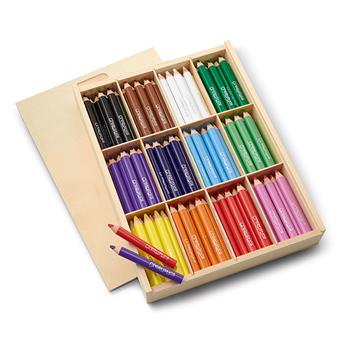 Crayons de couleur Triagon Velazquez, 144 pces