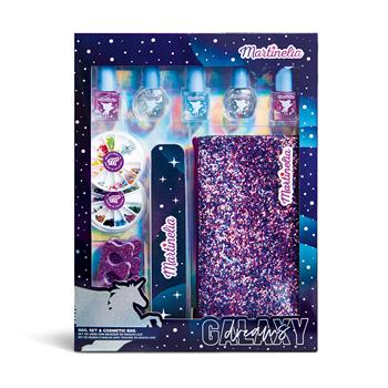 Galaxy Dreams Nail Set mit Kosmetiktasche Martinelia