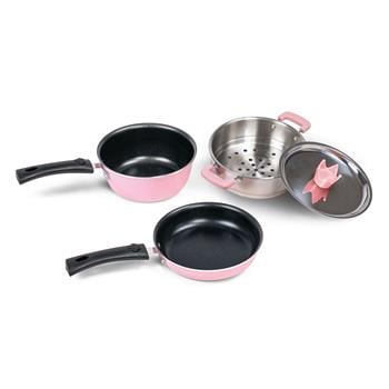 Mini-batterie de cuisine pour enfants, 4 pces