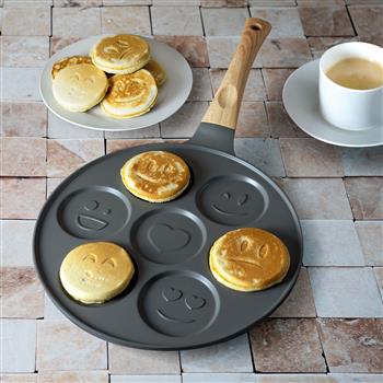 Pancake Pfanne Smiley Angelo Fortuna