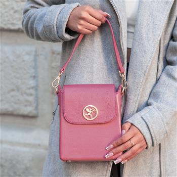 Handtasche Angelo Fortuna in Rosa