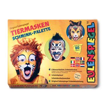 Tiermasken Schmink-Palette