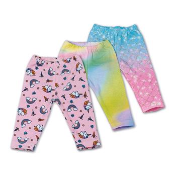 Leggings pour poupée, 3 pces