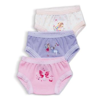 Petites culottes pour poupées, 3 pces