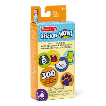 Set di ricambio per sticker WOW!: animali domestici