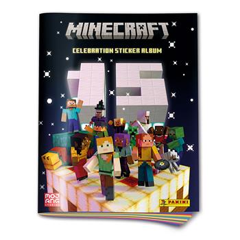 Album d'autocollants Panini Célébration Minecraft FR