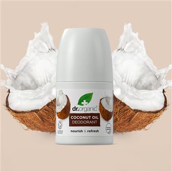 Virgin Coconut Oil Deodorant Roll-on, Inhalt 50 ml