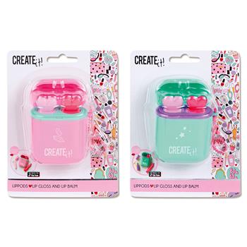 CREATEit! Set di 2 cialde per labbra