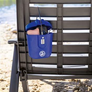 Coffre-fort portable pour la plage