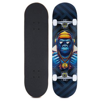 Skateboard Fun con tavola in legno