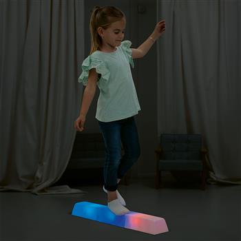 Leuchtender LED-Balancierbalken aus Kunststoff, ideal für Kinderbewegungsspiele ab 3 Jahren