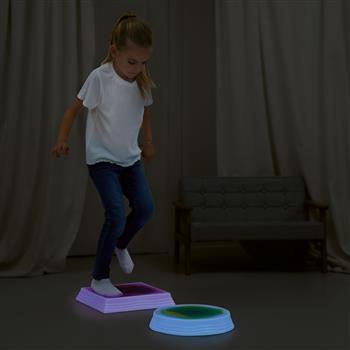 LED Luiquid Balanciersteine rund und quadratisch
