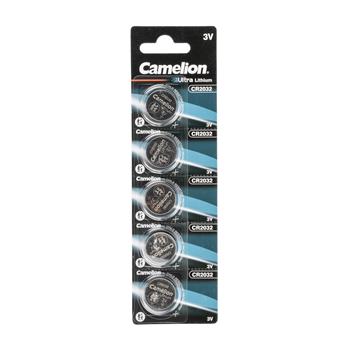 Piles boutons CR2032 3V, 5 pces