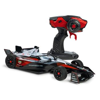 R/C Porsche Formula E 1:14 in Schwarz-Rot, massstabsgetreue Nachbildung