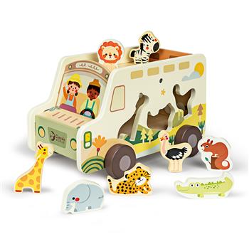Safari Abenteuer Truck Tierformen sortieren