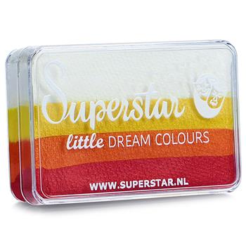 Trucchi Rainbow Magic Sunrise di Superstar nei colori rosso, arancione e giallo