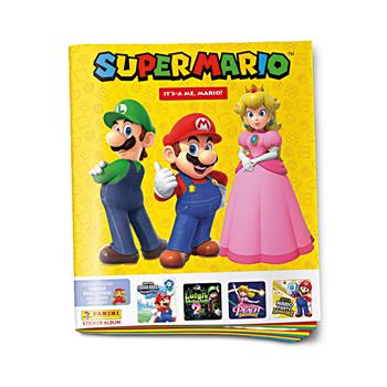 Super Mario Panini Stickeralbum mit 40 Seiten auf deutsch