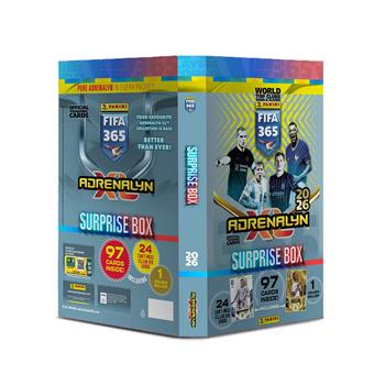 Offizielle Panini FIFA 365 Surprise Box 2026 mit 97 Sammelkarten