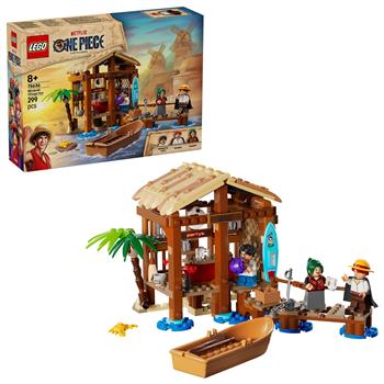 LEGO ONE PIECE: Hütte im Windmühlendorf, Piratenboot