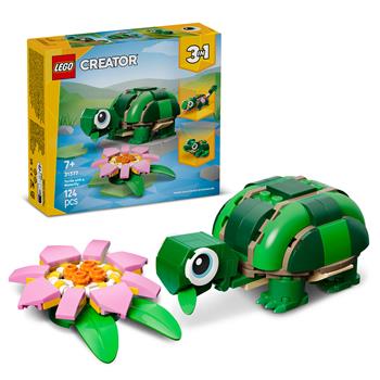 LEGO Creator Schildkröte mit Seerose 3in1-Set