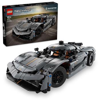 LEGO Technic Koenigsegg Jesko Absolut Supersportwagen in Grau