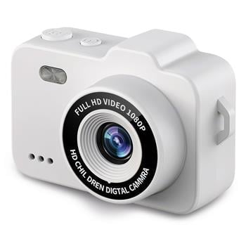 Mini appareil photo blanc avec écran pour enfants, pour prendre des photos et filmer