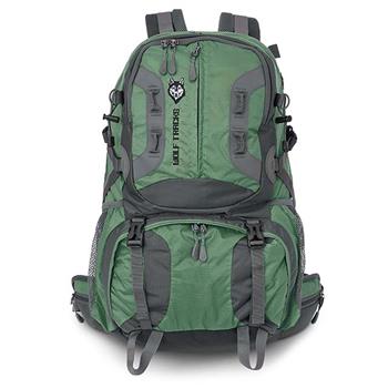 Rucksack Wolf Tracks Green Forest 50 L