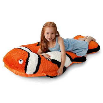 Plüsch Clownfisch Kissen 130 cm