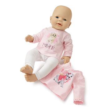 Incanto rosa, abitino in 3 pezzi per bambola Baby Love